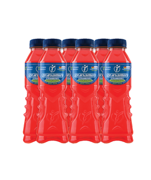 نوشیدنی ورزشی داینامین با طعم توت فرنگی