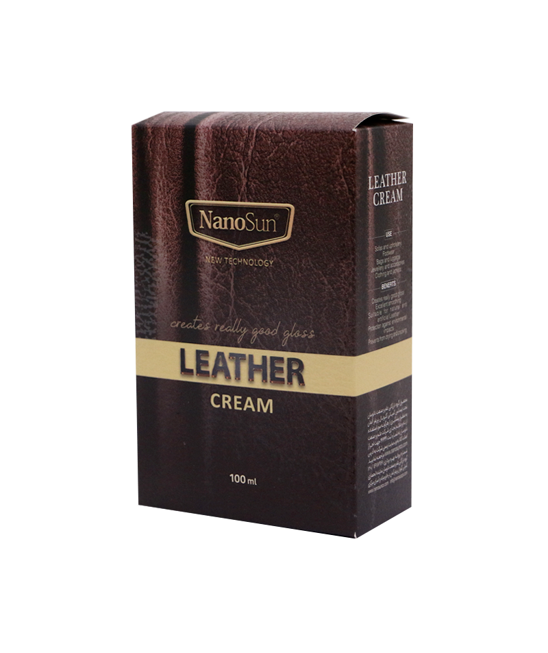 کرم براق کننده و مراقبت کننده چرم نانو